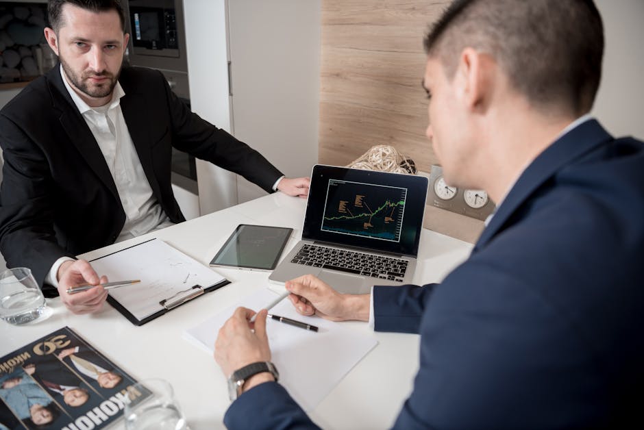 Corporate legal documents and regulatory compliance charts on a desk